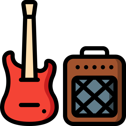 guitarra icono gratis