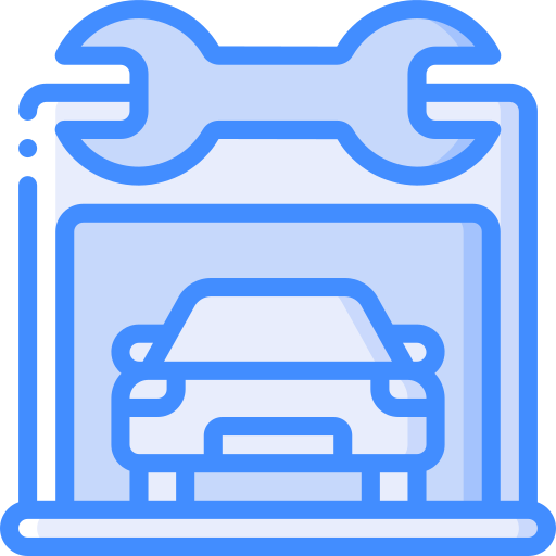 Garage Basic Miscellany Blue icon