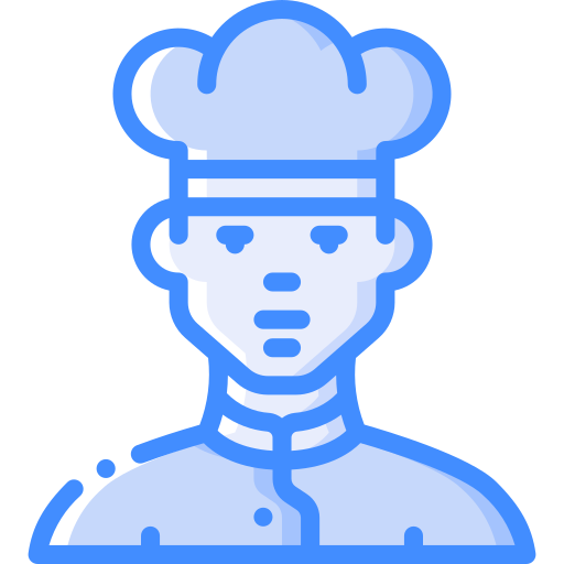 Chef Basic Miscellany Blue icon