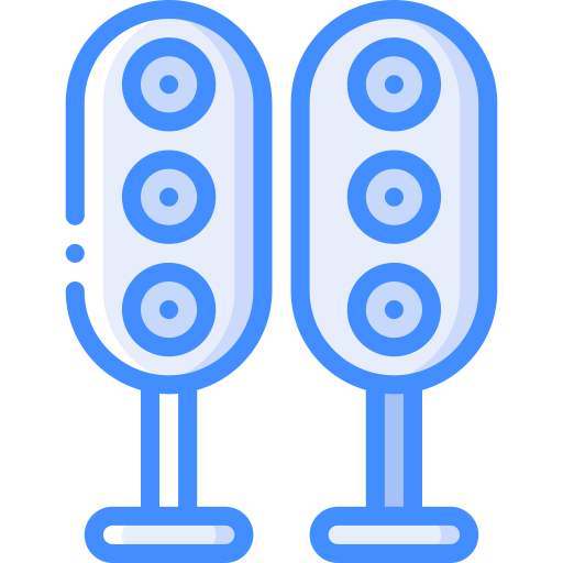 altavoces icono gratis