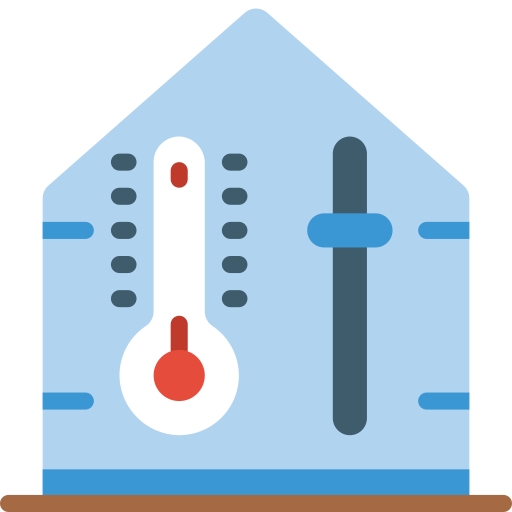 control de temperatura icono gratis