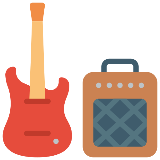 guitarra icono gratis