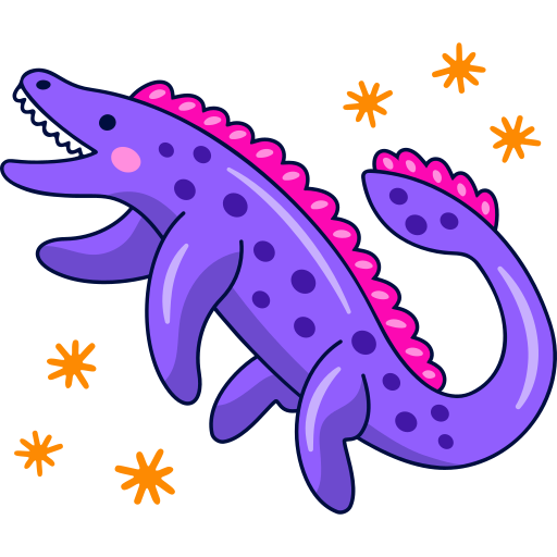 dinosaurio gratis sticker