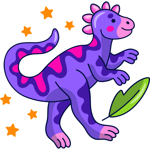 dinosaurio gratis sticker