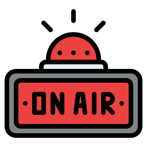 On air free icon On air free icon