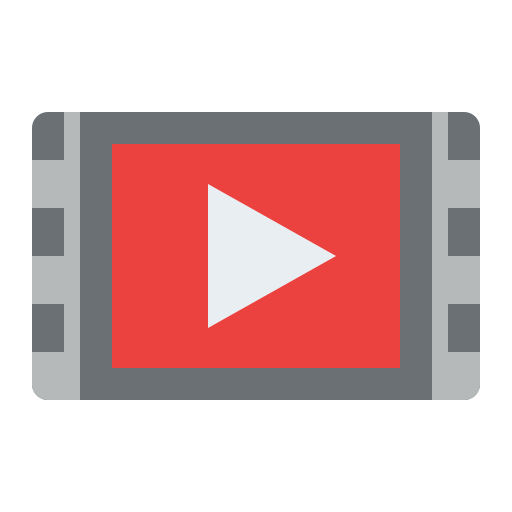 reproductor de video icono gratis