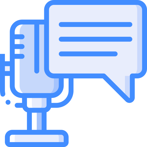 Podcast free icon Podcast free icon
