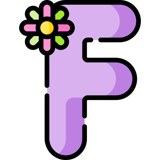 Letter F - Free Education Icons
