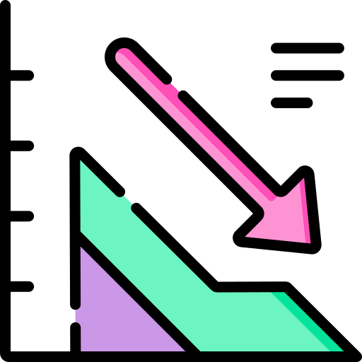 pérdida icono gratis