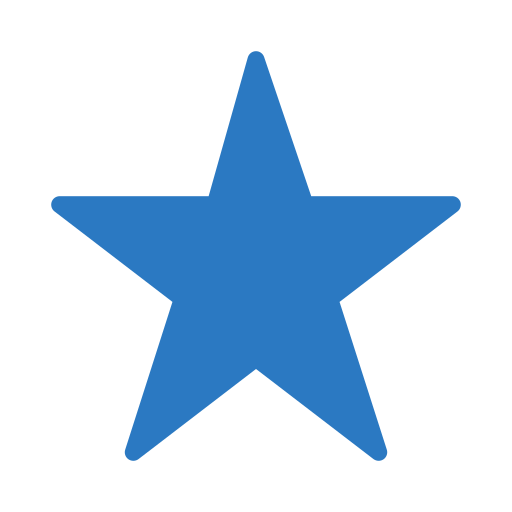 Vector Stall Flat Star icon