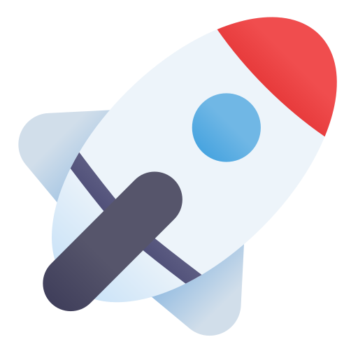 Rocket Generic Flat Gradient icon