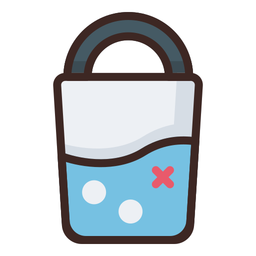 Water bucket - Free holidays icons