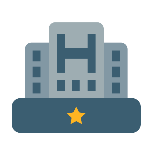 호텔 무료 아이콘