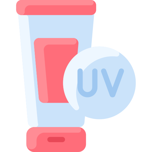 protección uv icono gratis