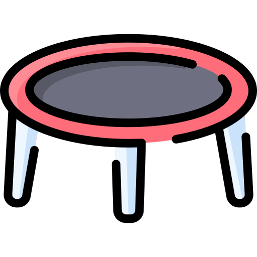 trampolín icono gratis