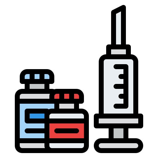 Vaccination free icon Vaccination free icon