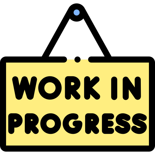 Work in progress - Free marketing icons
