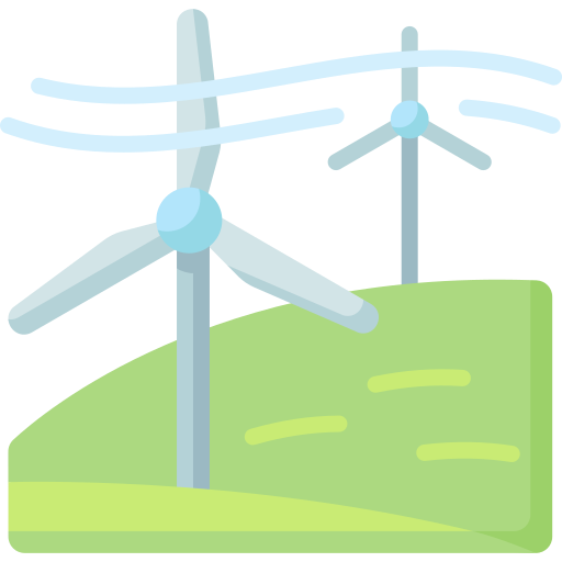 wind farm clipart free