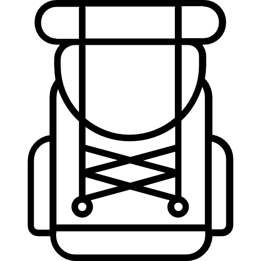 Backpack free icon