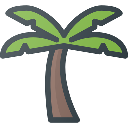 palmera icono gratis