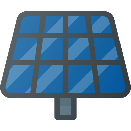 panel solar icono gratis