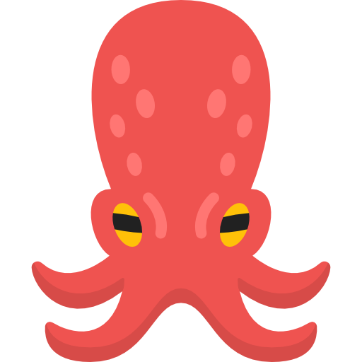 pulpo icono gratis