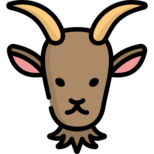 Goat Special Lineal color icon