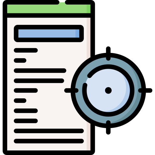 misión icono gratis