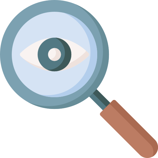 visión icono gratis