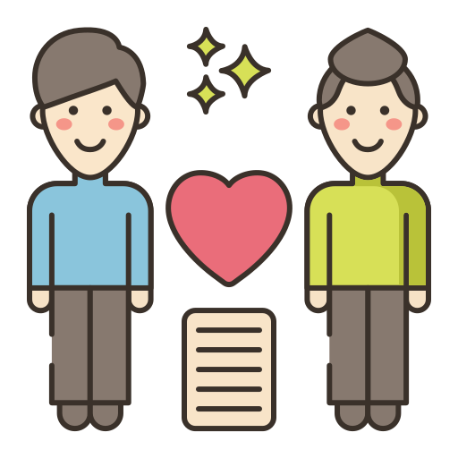 camaradería icono gratis