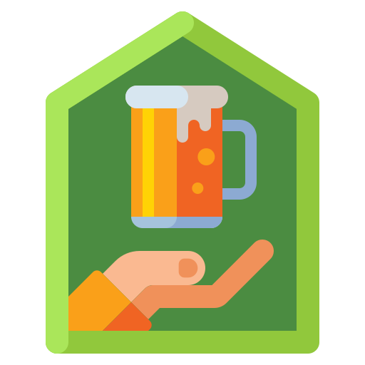 elaboración de cerveza casera icono gratis