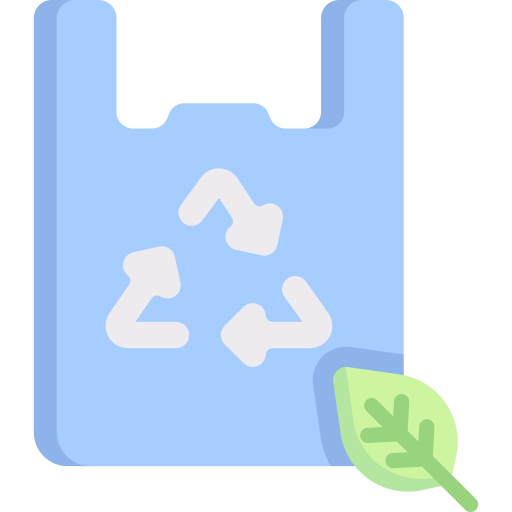 bolsa de reciclaje icono gratis