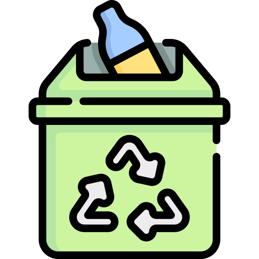 Papelera de reciclaje - Iconos gratis de ecología y medio ambiente