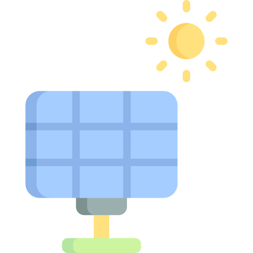 panneau solaire Icône gratuit