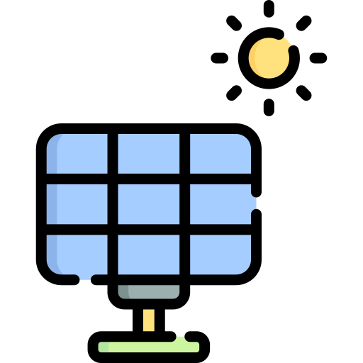 태양 전지 패널 무료 아이콘