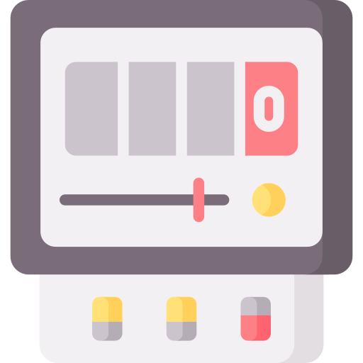 medidor de electricidad icono gratis