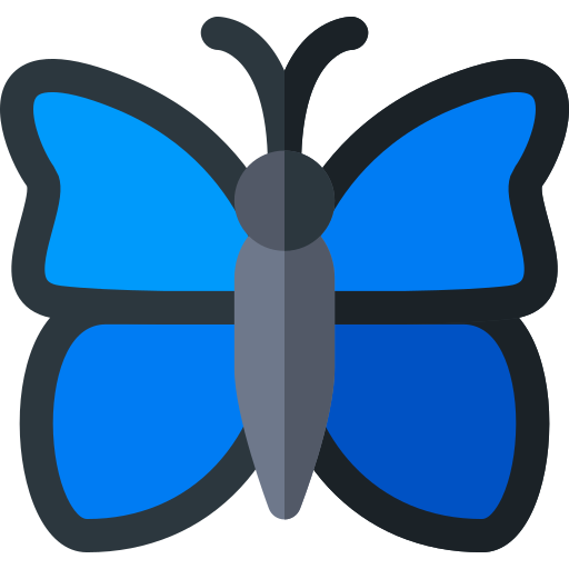 blauer morpho kostenlos Icon blauer morpho kostenlos Icon