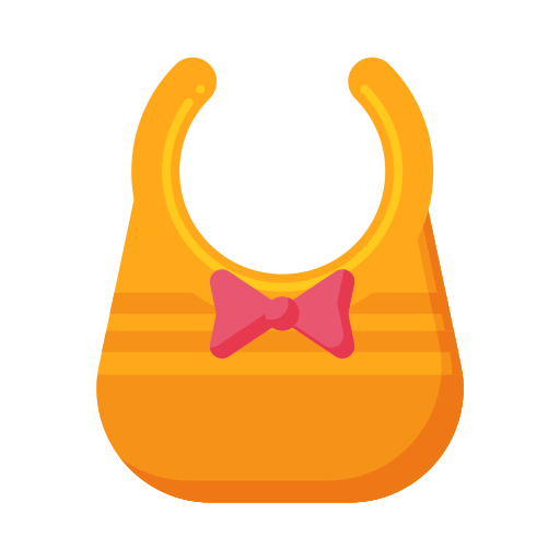 babero icono gratis