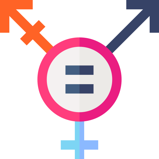 Gender Equality Basic Straight Flat Icon 7161