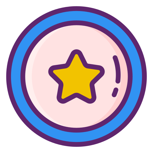 Star Flaticons Lineal Color icon