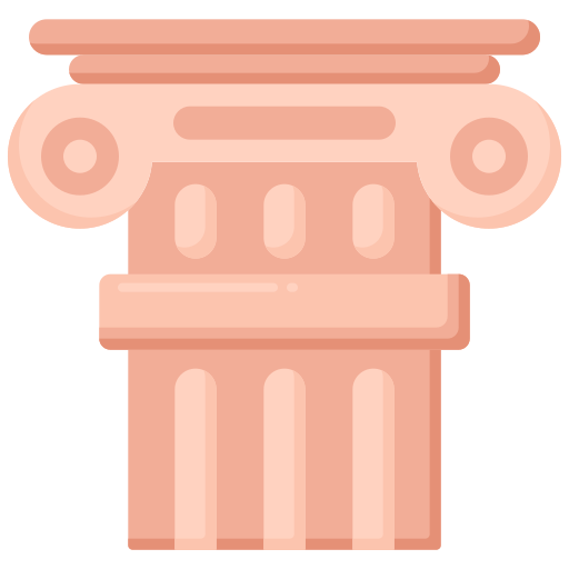 piliers grecs Icône gratuit