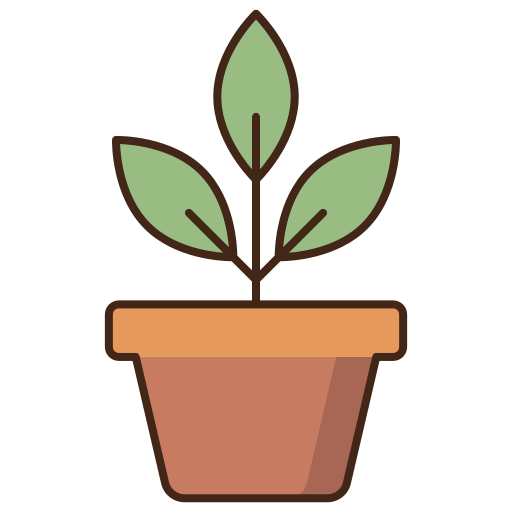 Plant Flaticons Lineal Color icon