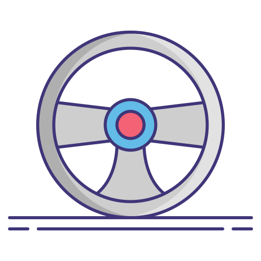 piezas de automóvil icono gratis