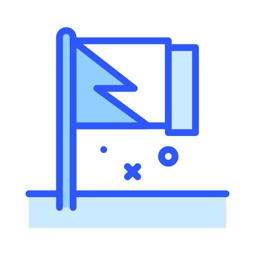 Flag free icon Flag free icon