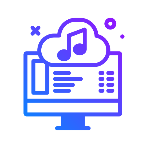 nuage musical Icône gratuit nuage musical Icône gratuit