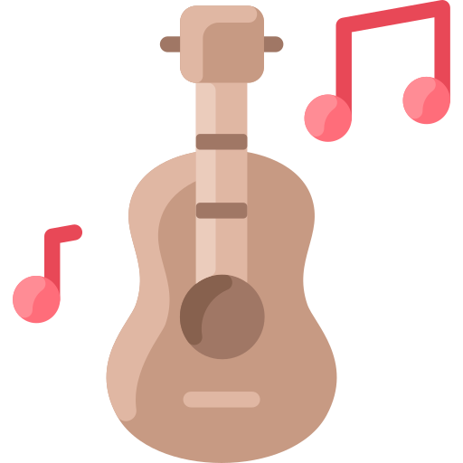 guitarra acustica icono gratis