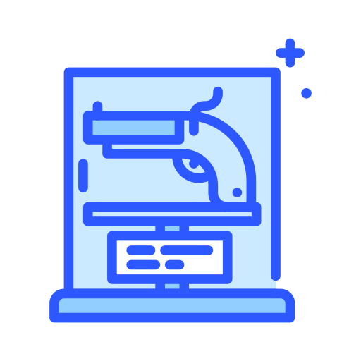 pistola icono gratis