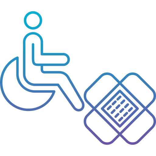 fauteuil roulant Icône gratuit fauteuil roulant Icône gratuit