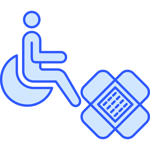 fauteuil roulant Icône gratuit fauteuil roulant Icône gratuit