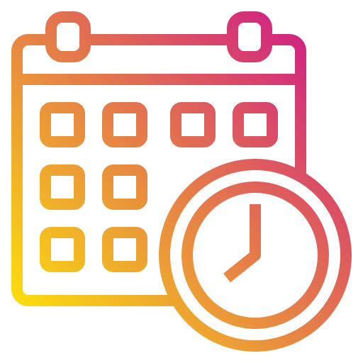 Clock - Free time and date icons